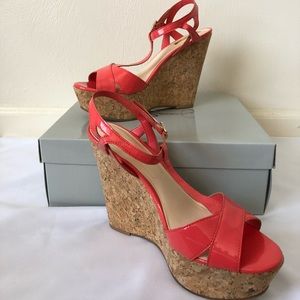 Jessica Simpson Coral Wedges